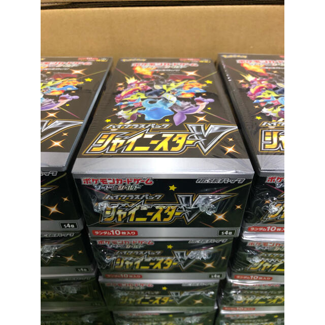 選ぶなら ポケモン - 【新品未開封】ポケカ シャイニースターv 10BOX
