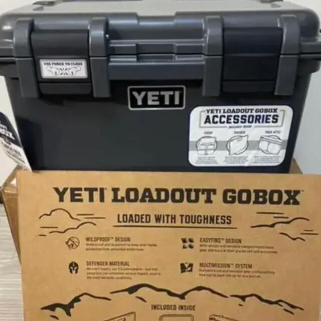 YETI Loadout Gobox 30 チャコール約58kg---