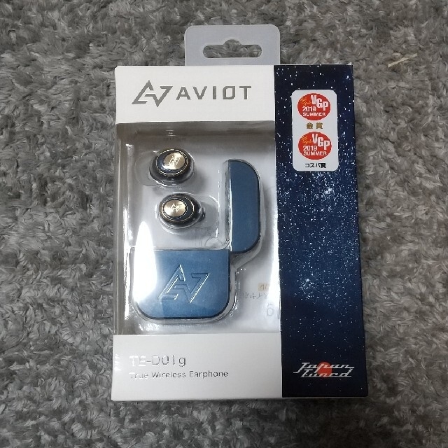 Avoid(アヴォイド)の【最終値下】AVIOT  TE-D01g  Bluetooth イヤホン スマホ/家電/カメラのオーディオ機器(ヘッドフォン/イヤフォン)の商品写真