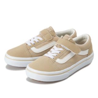 ヴァンズ(VANS)のVANS オールドスクール キッズ ベージュ 17cm(スニーカー)