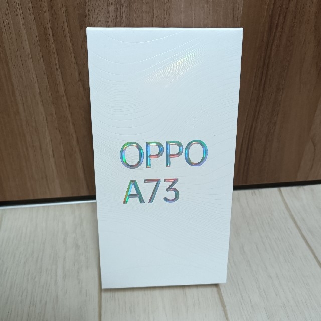 スマートフォン/携帯電話ほぼ新品 OPPO A73 オレンジ simフリースマホ