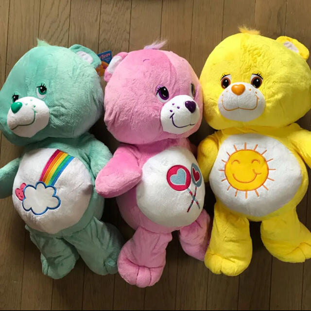 CareBears(ケアベア)の【特大サイズ】AAA ケアベア ぬいぐるみ エンタメ/ホビーのおもちゃ/ぬいぐるみ(ぬいぐるみ)の商品写真