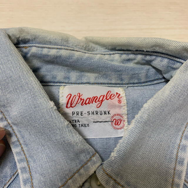 Wrangler - Wrangler ラングラー デニムシャツの通販 by R｜ラングラー