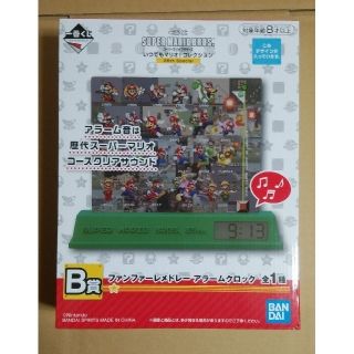 バンダイ(BANDAI)の一番くじ　スーパーマリオ(置時計)