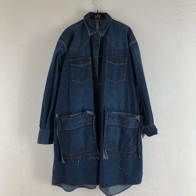 sacai サカイ ワンピース デニムジャケット