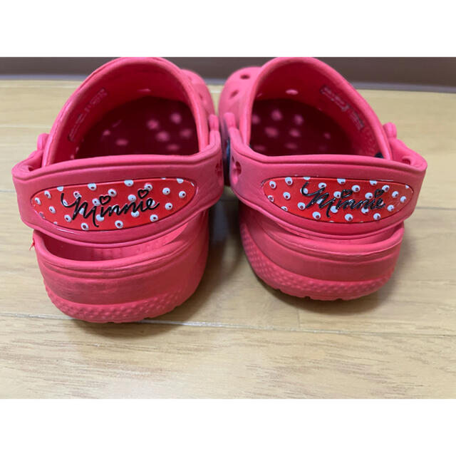 crocs(クロックス)のクロックス　ミニーちゃん キッズ/ベビー/マタニティのキッズ靴/シューズ(15cm~)(サンダル)の商品写真