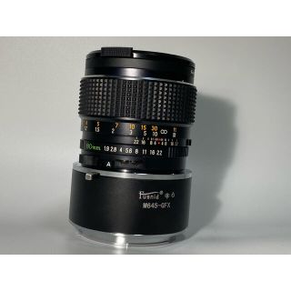 マミヤ(USTMamiya)のMAMIYA SEKOR C 80mm f1.9 Gマウントアダプター付き(レンズ(単焦点))