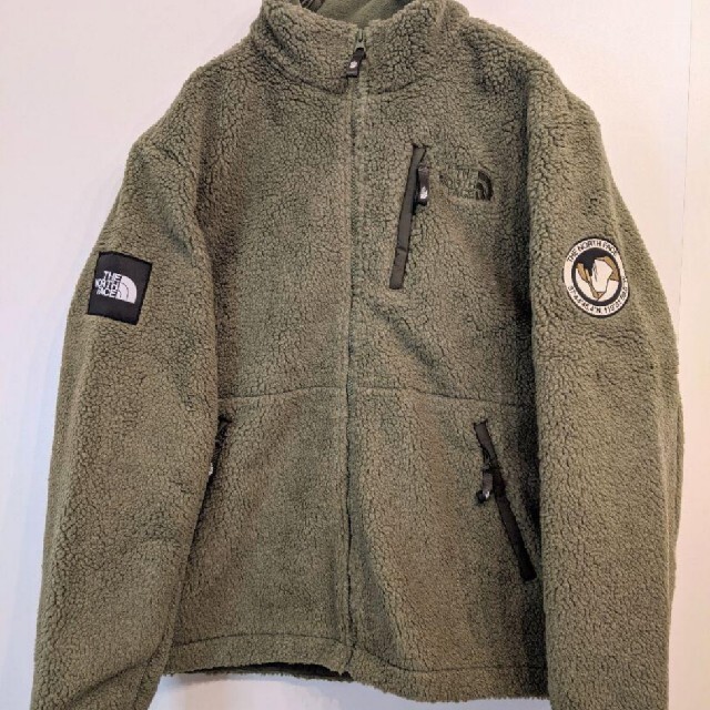 THE NORTH FACE(ザノースフェイス)のノースフェイス リモフリース ジャケット もこもこ カーキ XL メンズのジャケット/アウター(ミリタリージャケット)の商品写真