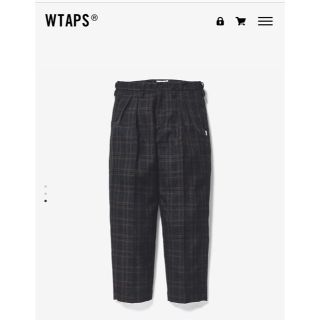 ダブルタップス(W)taps)のWTAPS TUCK TROUSERS WOOL TWEED TEXTILE M(スラックス)