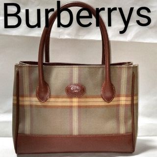 バーバリー(BURBERRY)の90s■バーバリー■メガチェック■OLD BURBERRY■ミニトートバッグ(トートバッグ)