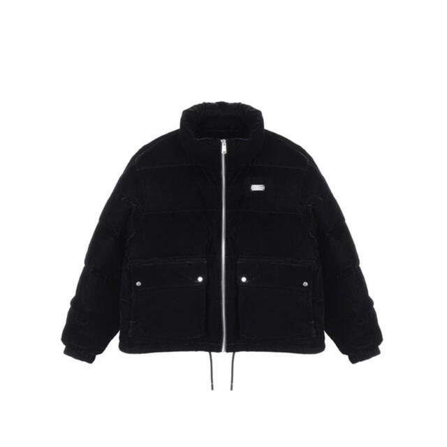 TEAM WANG「VELVET DOWN JACKET」ユニセックス 試着のみレディース