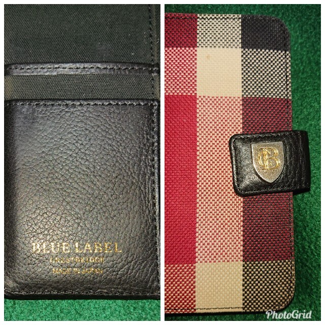 BURBERRY BLUE LABEL(バーバリーブルーレーベル)のブルーレーベルクレステッド ブリッジ スマホケース📱 スマホ/家電/カメラのスマホアクセサリー(iPhoneケース)の商品写真