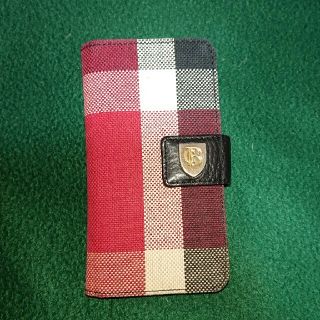 バーバリーブルーレーベル(BURBERRY BLUE LABEL)のブルーレーベルクレステッド ブリッジ スマホケース📱(iPhoneケース)