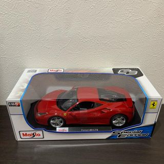 フェラーリ(Ferrari)の新品未開封 1/18 Maisto Ferrari 488GTB レッド(ミニカー)