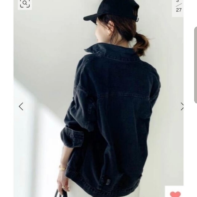 L'Appartement DEUXIEME CLASSE(アパルトモンドゥーズィエムクラス)の  3/8までシェリーメイ♡様取り【STAMMBAUM】DENIM JACKET レディースのジャケット/アウター(Gジャン/デニムジャケット)の商品写真