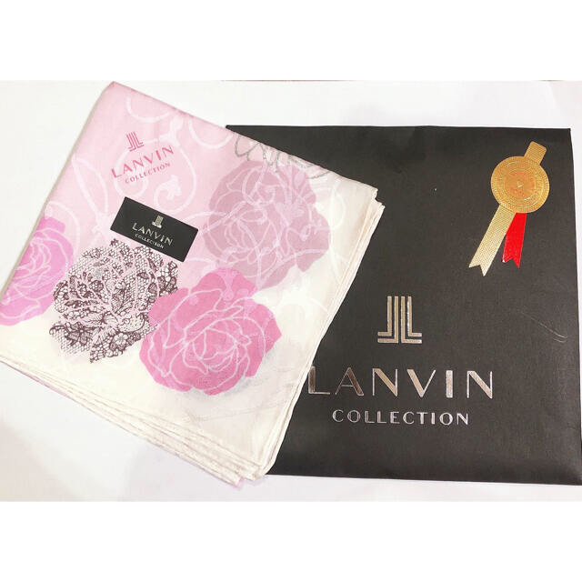 LANVIN COLLECTION(ランバンコレクション)の【新品未使用】ランバン ハンカチ レディースのファッション小物(ハンカチ)の商品写真