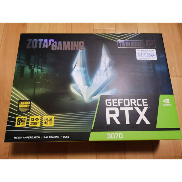 ZOTAC GAMING GeForce RTX 3070 Twin EdgePC/タブレット