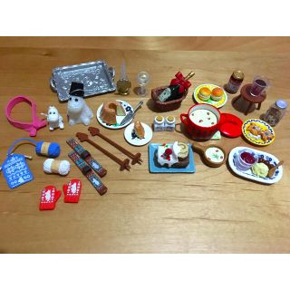 リーメント ムーミン ぬくぬく冬ごもり ミニチュア 食玩 ドールハウス(その他)