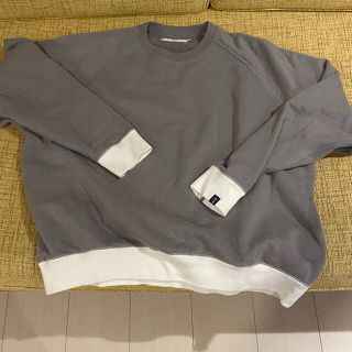 コモリ(COMOLI)の【Nさん専用】グラフペーパー×ループウィラー　スエットシャツ(スウェット)