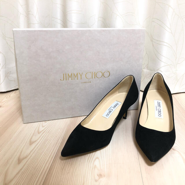 ジミーチュウ ヒール パンプス ブラック レディース 23cm 箱付