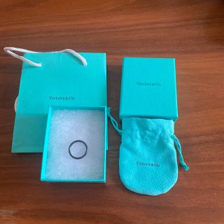 ティファニー(Tiffany & Co.)のティファニー TIFFANY＆CO．チタン リング 19号 (リング(指輪))