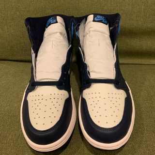 ナイキ(NIKE)のNIKE エアジョーダン1 OBSIDIAN オブシディアン(スニーカー)