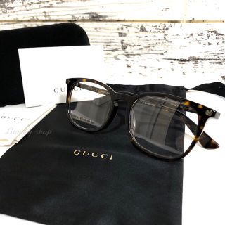 グッチ(Gucci)の【未使用】GUCCI グッチ 眼鏡フレーム 伊達メガネ GGロゴ 蜂(サングラス/メガネ)