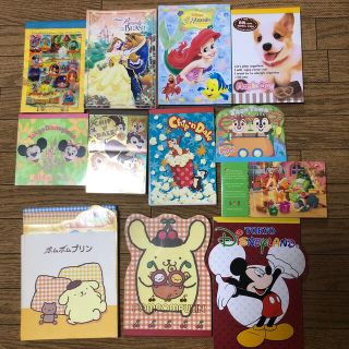 ディズニー(Disney)のメモ帳　まとめ売り　☆3冊300円☆(ノート/メモ帳/ふせん)