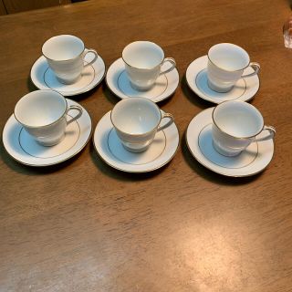 ノリタケ(Noritake)のノリタケ　デミタスカップ&ソーサー　６客セット(食器)