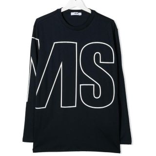 エムエスジイエム(MSGM)のお値下げ♪大人気★ MSGM 長袖 ロゴ ロング Tシャツ 14Y(Tシャツ/カットソー(七分/長袖))