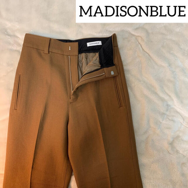 帯電防止処理加工 マディソンブルー MADISONBLUE フレアパンツ
