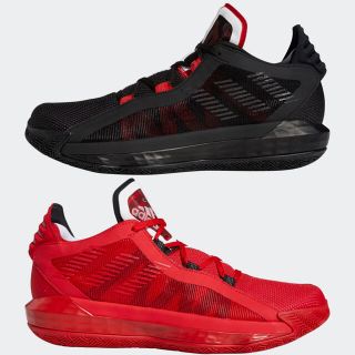 アディダス(adidas)のadidas DAME 6 アディダス デイム 6 バッシュ 左右非対称カラー(スニーカー)