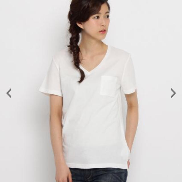 OPAQUE.CLIP(オペークドットクリップ)のOPAQUE.CLIP VネックTシャツ レディースのトップス(Tシャツ(半袖/袖なし))の商品写真