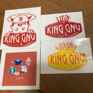 まとめ売り　King Gnu キングヌー　ヌーミレパーク　ステッカー　シール(しおり/ステッカー)