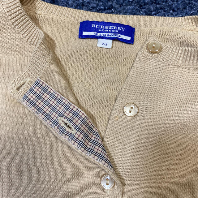 BURBERRY BLUE LABEL(バーバリーブルーレーベル)のバーバリーブルーレーベル　カーディガン レディースのトップス(カーディガン)の商品写真