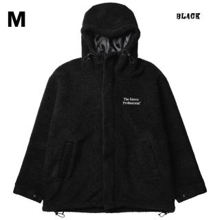 ワンエルディーケーセレクト(1LDK SELECT)のennoy boa hooded jacket ボアフーデッド M black(ブルゾン)