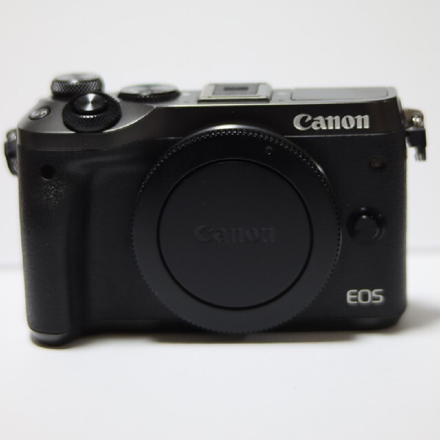 Canon(キヤノン)の美品 Canon EOS M6 ボディ BK スマホ/家電/カメラのカメラ(ミラーレス一眼)の商品写真