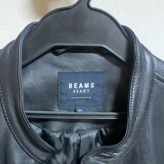 BEAMS(ビームス)のBeamsレザージャケット メンズのジャケット/アウター(ライダースジャケット)の商品写真