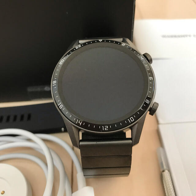 HUAWEI(ファーウェイ)のHUAWEI WATCH GT2 メンズの時計(腕時計(デジタル))の商品写真