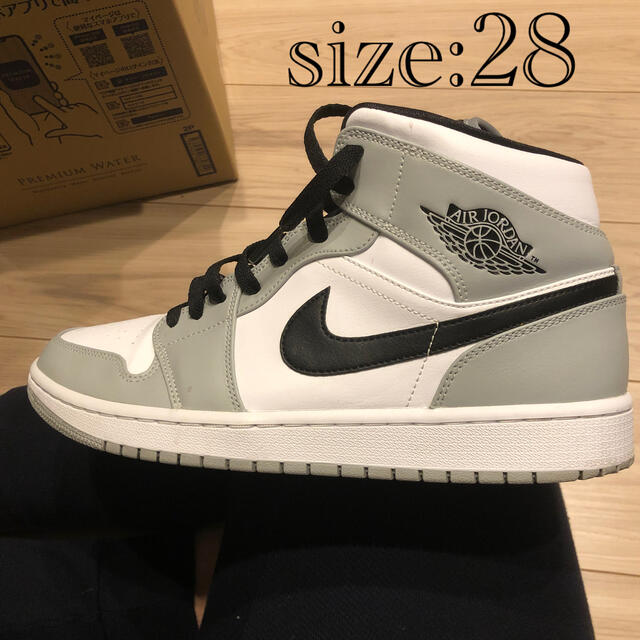 AIR JORDAN1 MID smoke glay