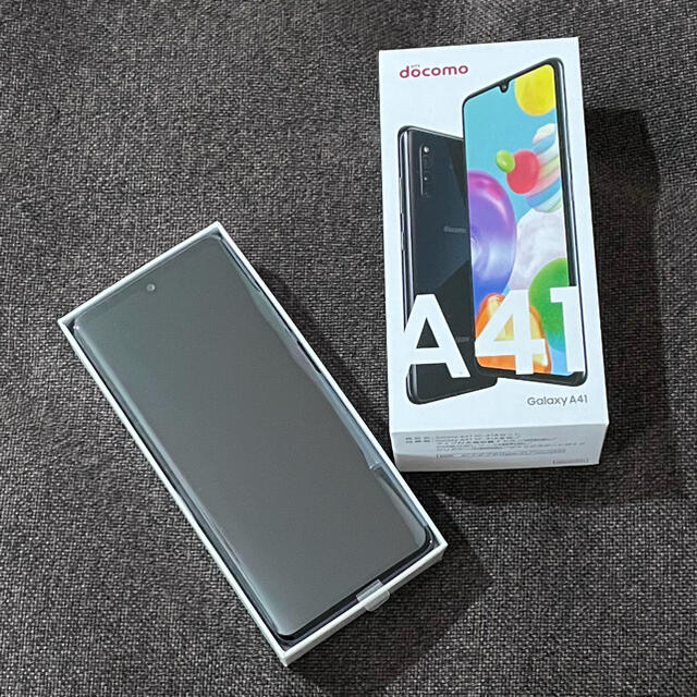 新品未使用　GALAXY A41 docomo SIMフリー　黒