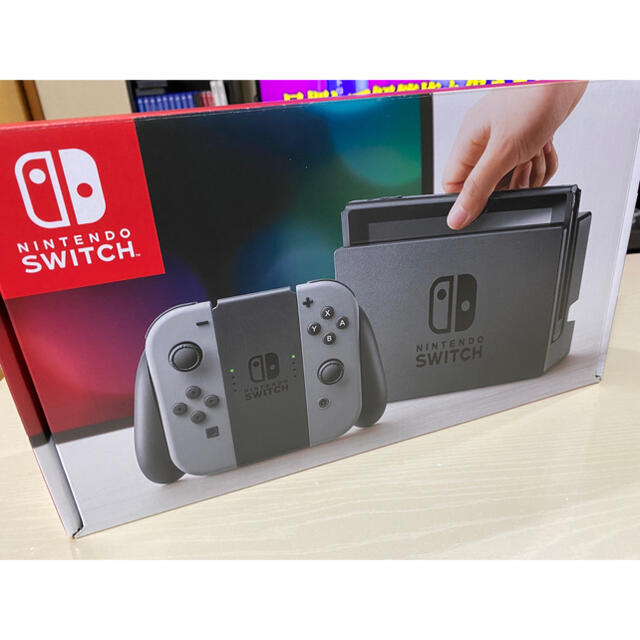 Nintendo Switch JOY-CON グレー 本体