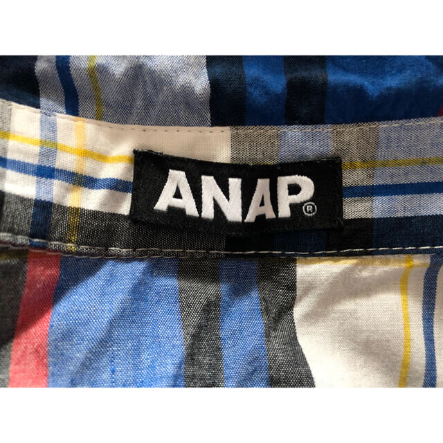 ANAP(アナップ)のANAP ロングチェックシャツ《値引き交渉OK》 レディースのトップス(シャツ/ブラウス(長袖/七分))の商品写真