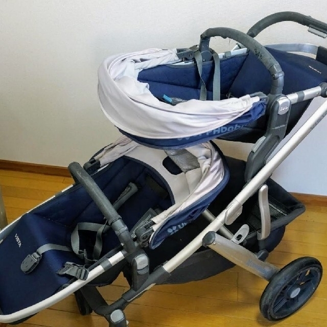 感謝価格】 【最終値下げ】 uppababy vista ベビーカー 2人乗り