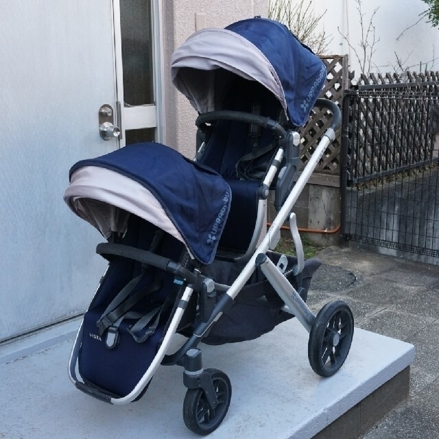 バンザイコシフリ Uppababy vista アッパベビー ビスタ 2人乗り 