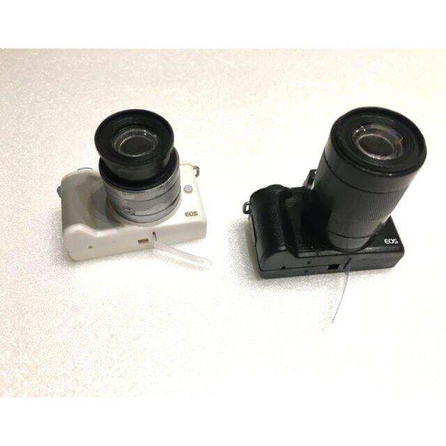 Canon(キヤノン)のキャノン　カメラ　ミニチュア　トイカプセル　ガチャ　2種類セット エンタメ/ホビーのフィギュア(その他)の商品写真