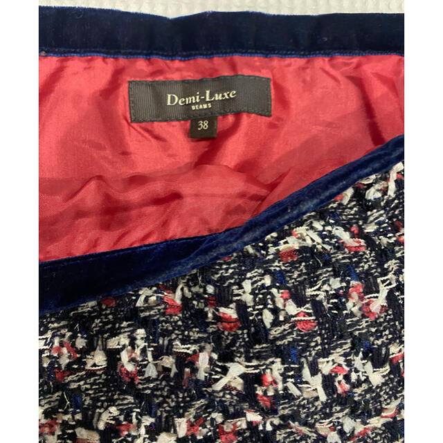 Demi-Luxe BEAMS(デミルクスビームス)の可愛い♡Demi-Luxe BEAMS ミニスカート　サイズ38 レディースのスカート(ミニスカート)の商品写真