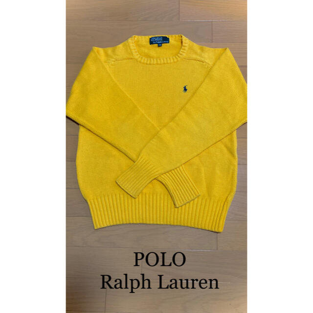 POLO RALPH LAUREN(ポロラルフローレン)のポロ　ラルフローレン　ニット　140  セーター　アウター キッズ/ベビー/マタニティのキッズ服女の子用(90cm~)(ニット)の商品写真