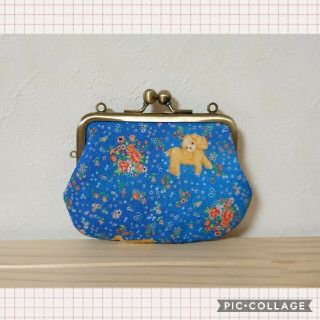 フランシュリッペ(franche lippee)のウェリナさま専用です♪がま口ポーチ ＊コッカースパニエル＊(ポーチ)