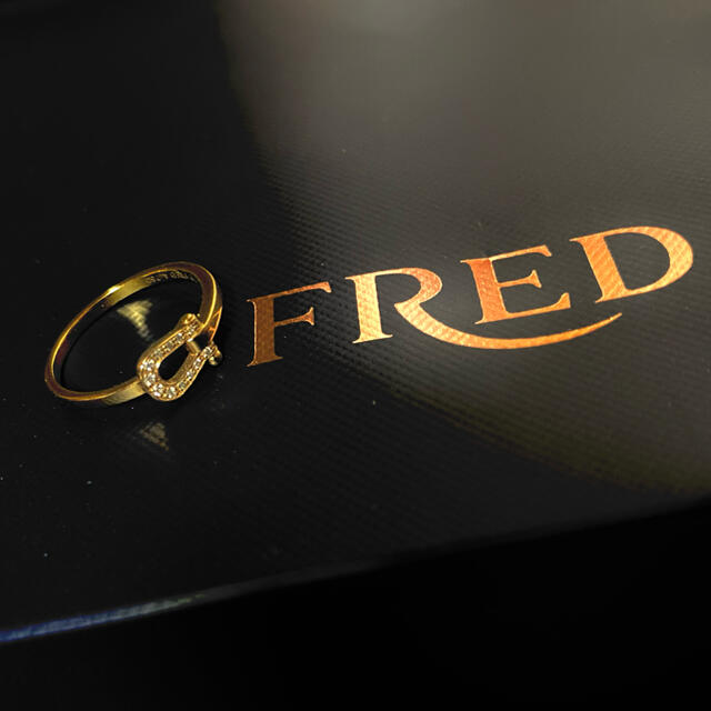 FRED(フレッド)の【！！定価約14万円！！】FRED フォース10 ダイヤモンドリング　K18YG メンズのアクセサリー(リング(指輪))の商品写真